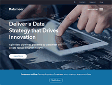 Tablet Screenshot of datameer.com